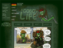 Tablet Screenshot of agoboslife.gobopictures.de